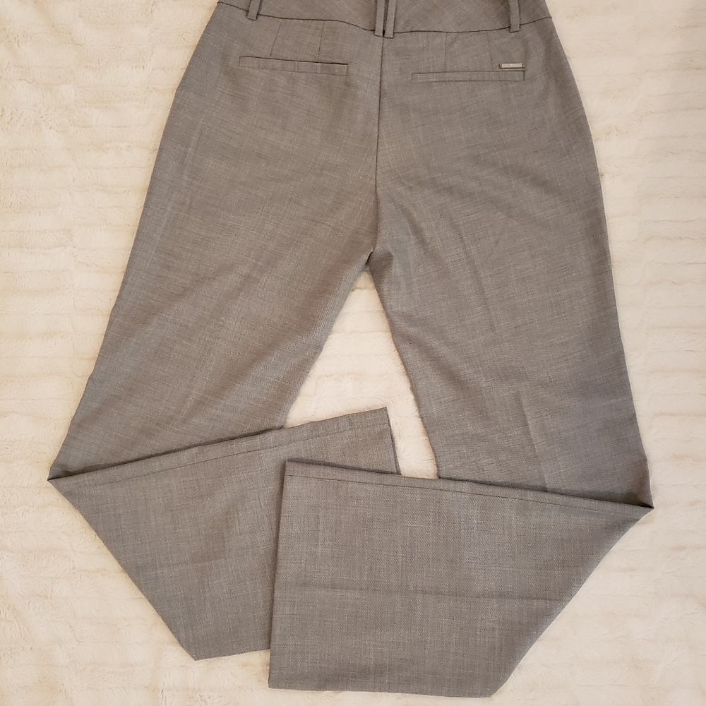 BNWT NY & Co. Gray Stretch Boot Cut Slacks, Women's Size 4
